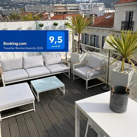 Apartment Terrasse Rue D'antibes 2 Chambres Proche Et Palais *