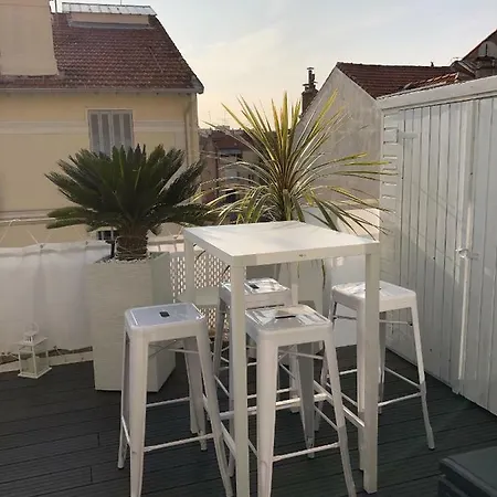 Terrasse Rue D'antibes 2 Chambres Proche Et Palais Cannes